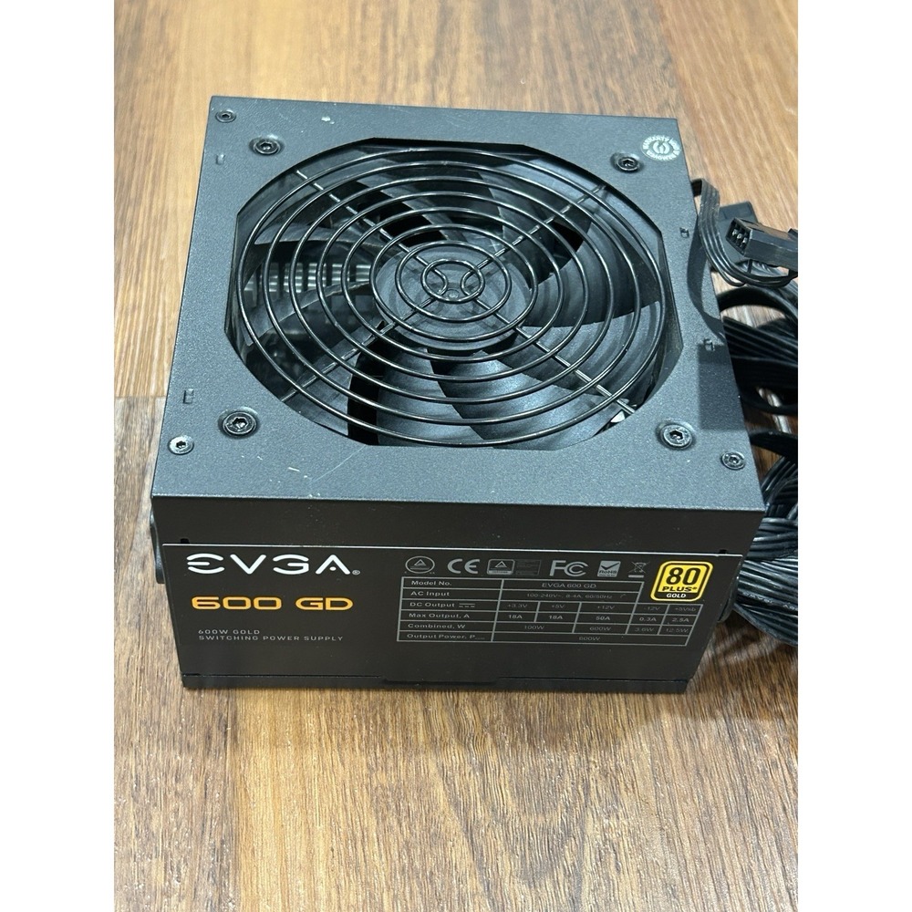 EVGA 600 GD Power Supply Not Tested READ!